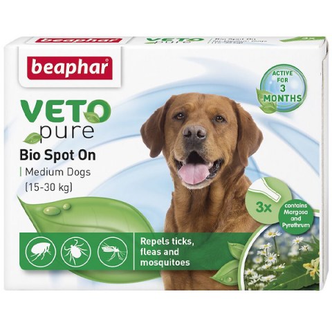 Beaphar VETOpure SPOT ON preparat za pse od 15 do 30kg